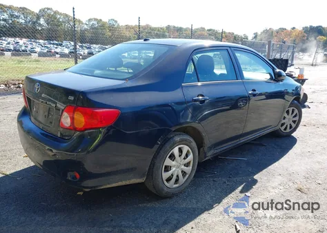 2009 Toyota Corolla Le from USA, damaged, VIN JTDBL40E69J005407
